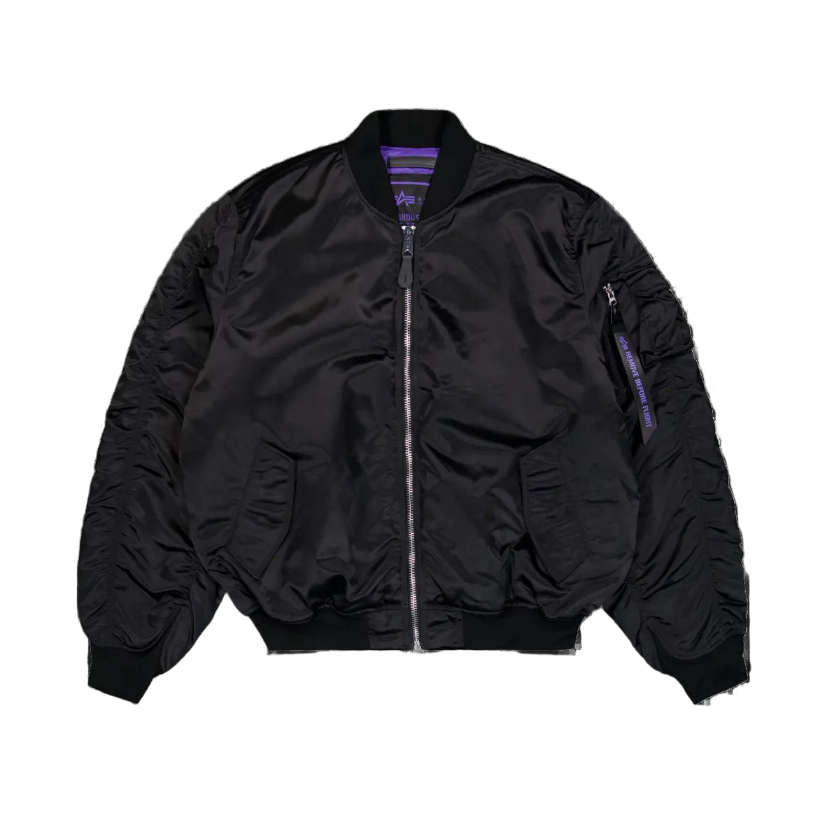 MA-1 UV Bomber Jacket /alpha industries/ BLACK