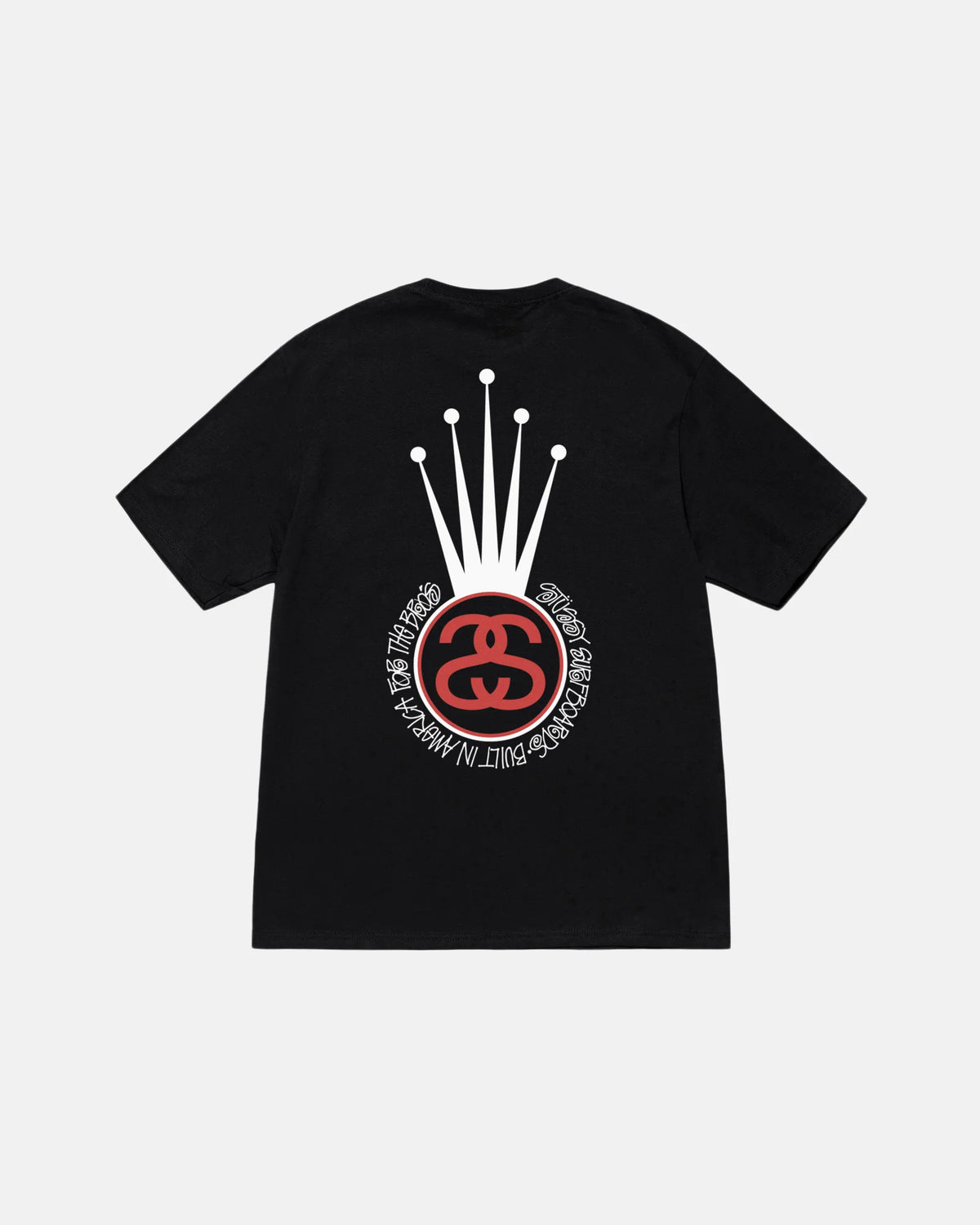 CROWN LINK TEE / STUSSY / BLACK