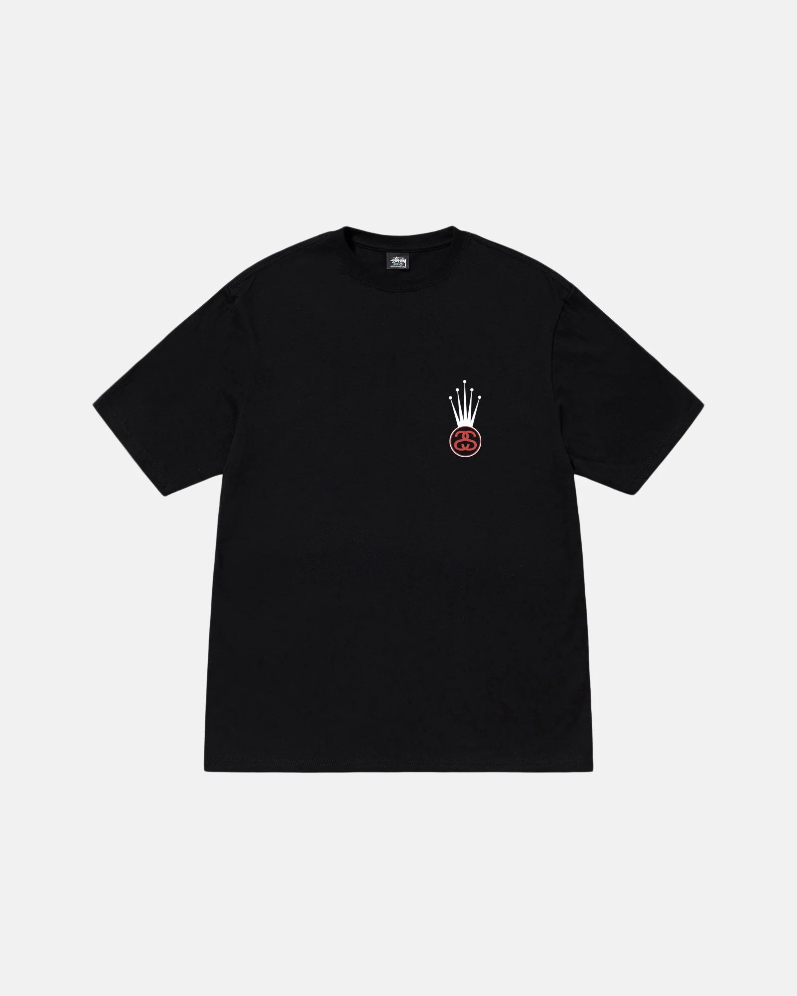 CROWN LINK TEE / STUSSY / BLACK