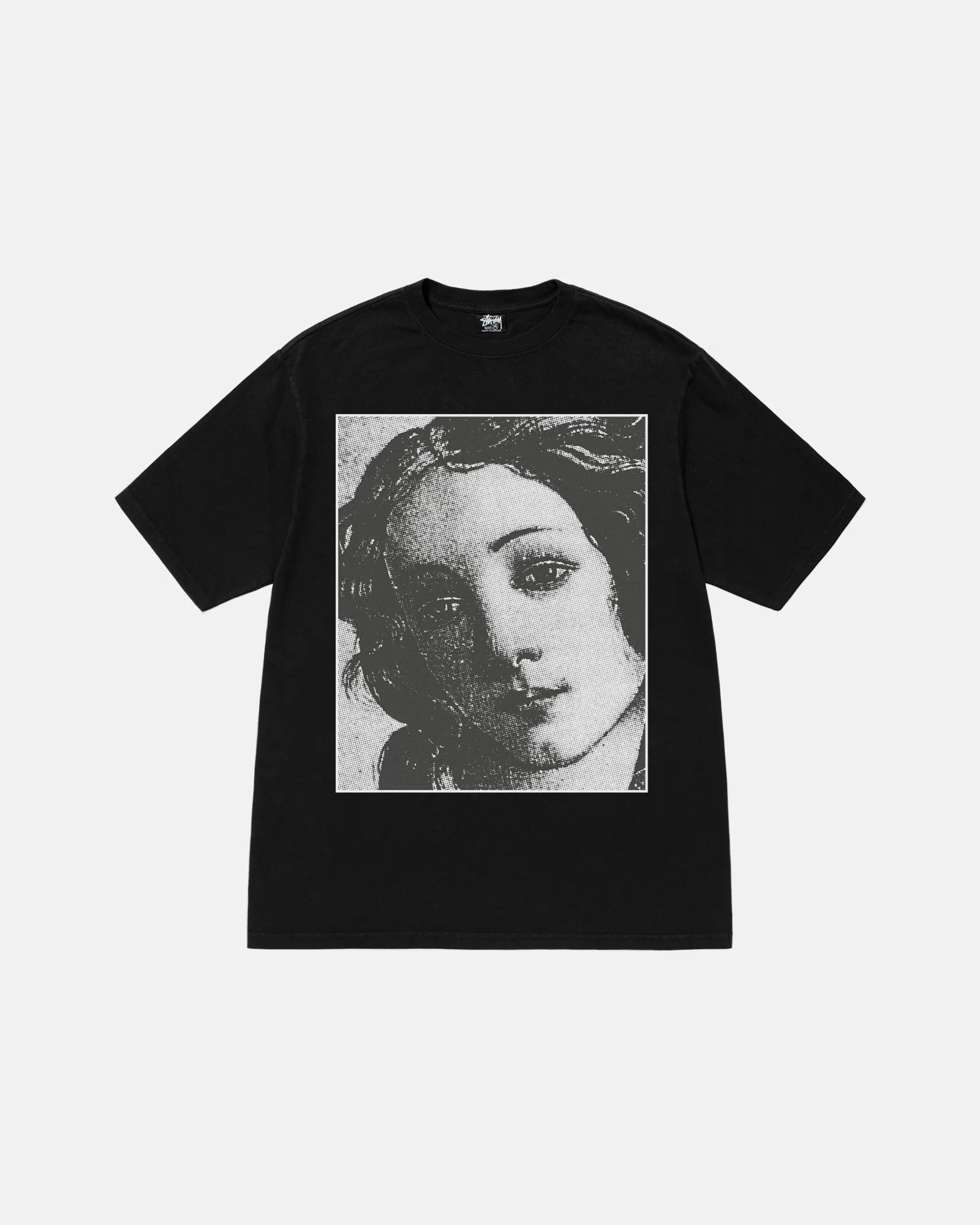 VENUS PIG. DYED TEE / STUSSY / BLACK