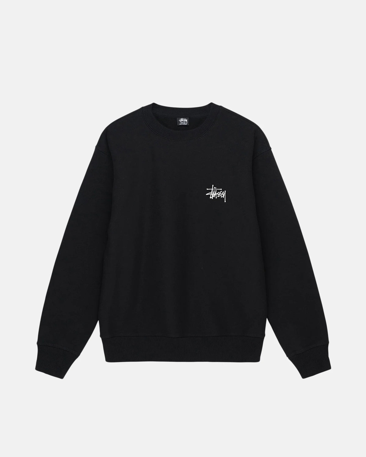 BASIC STÜSSY CREW / BLACK