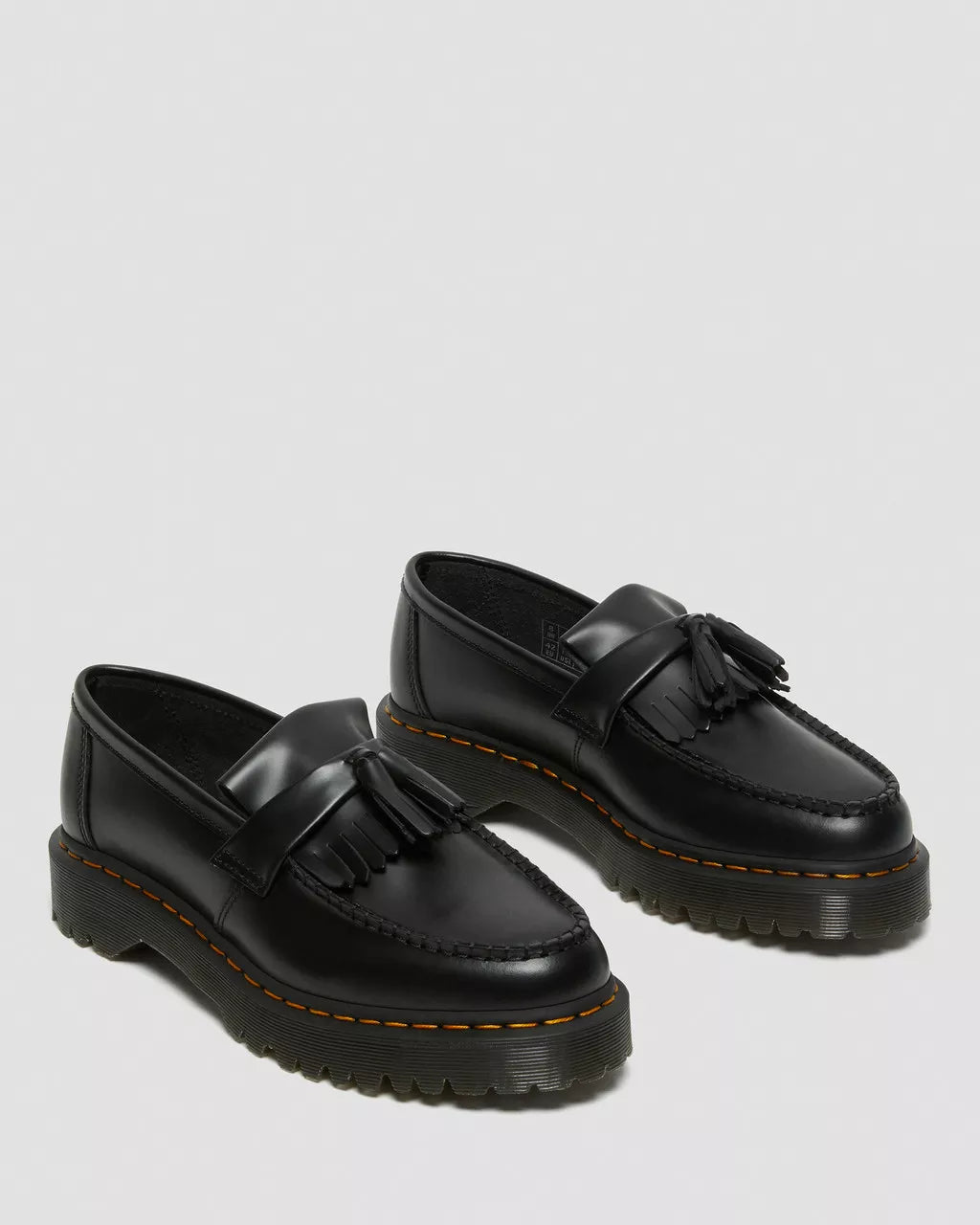 Adrian Bex Smooth Leather Tassel Loafers / Dr. Martens