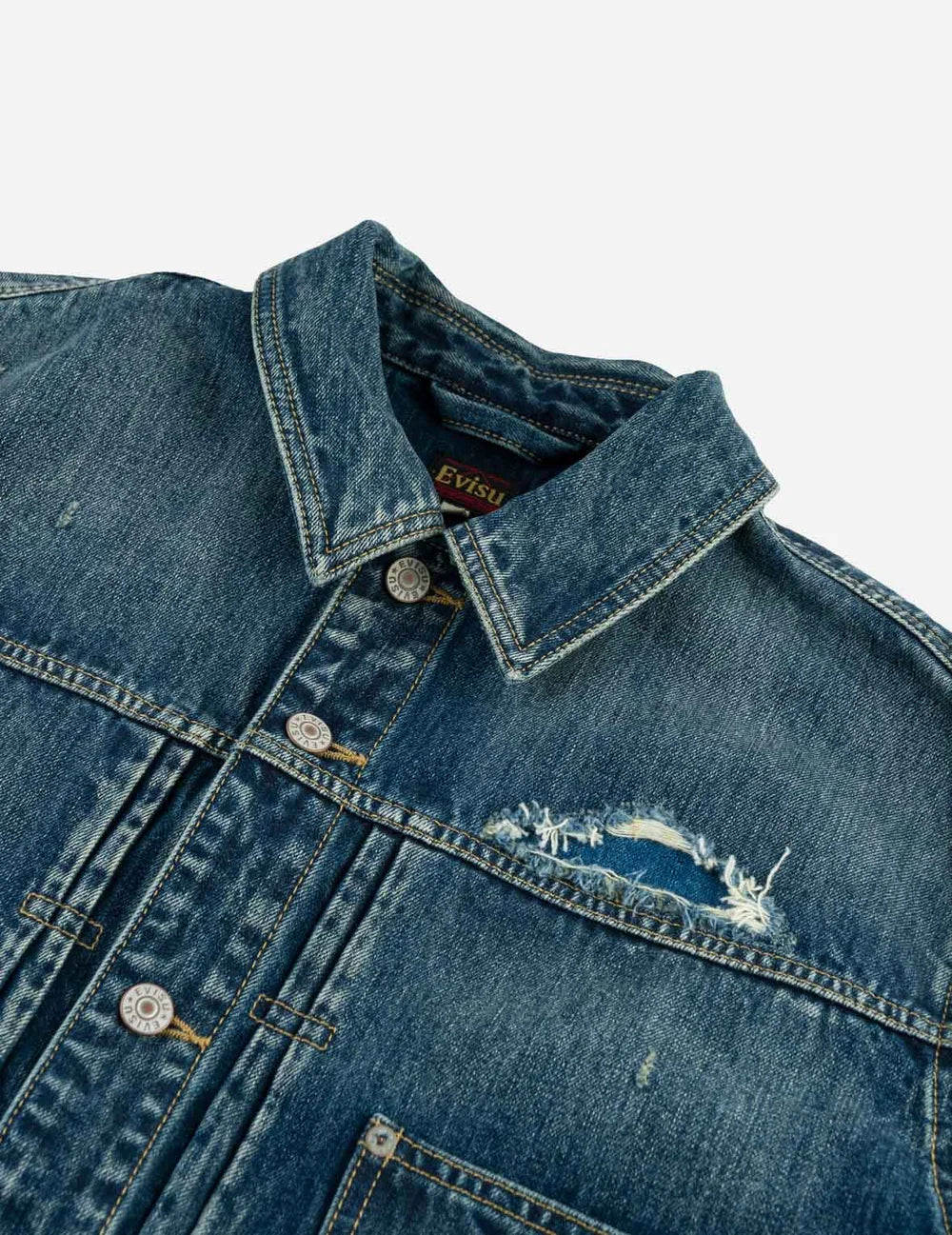 Pink Daicock Denim Jacket / EVISU