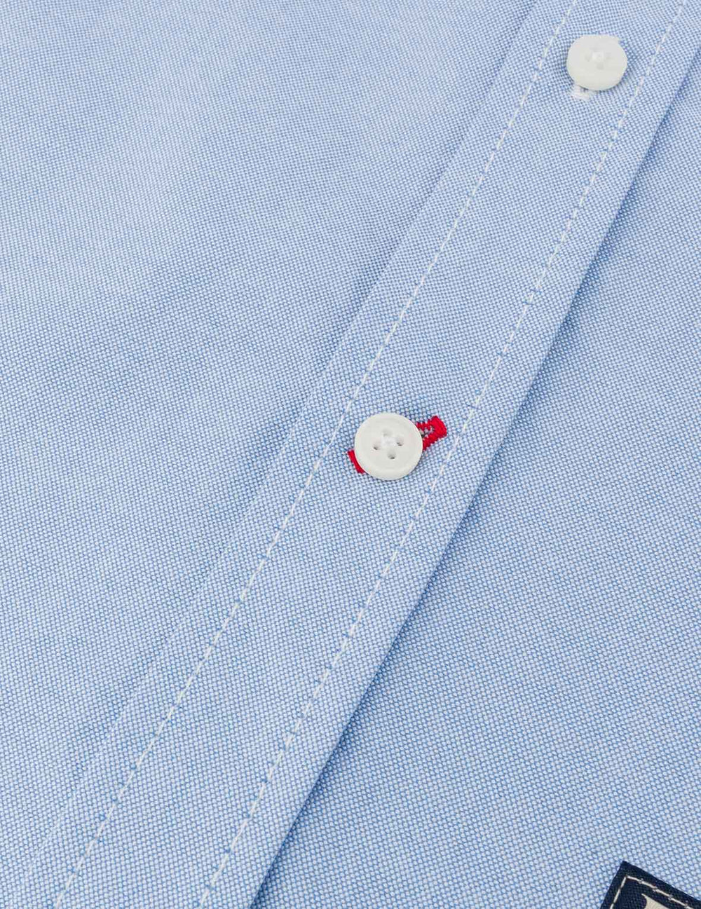 Seagull Print Oxford Shirt / EVISU / BLUE