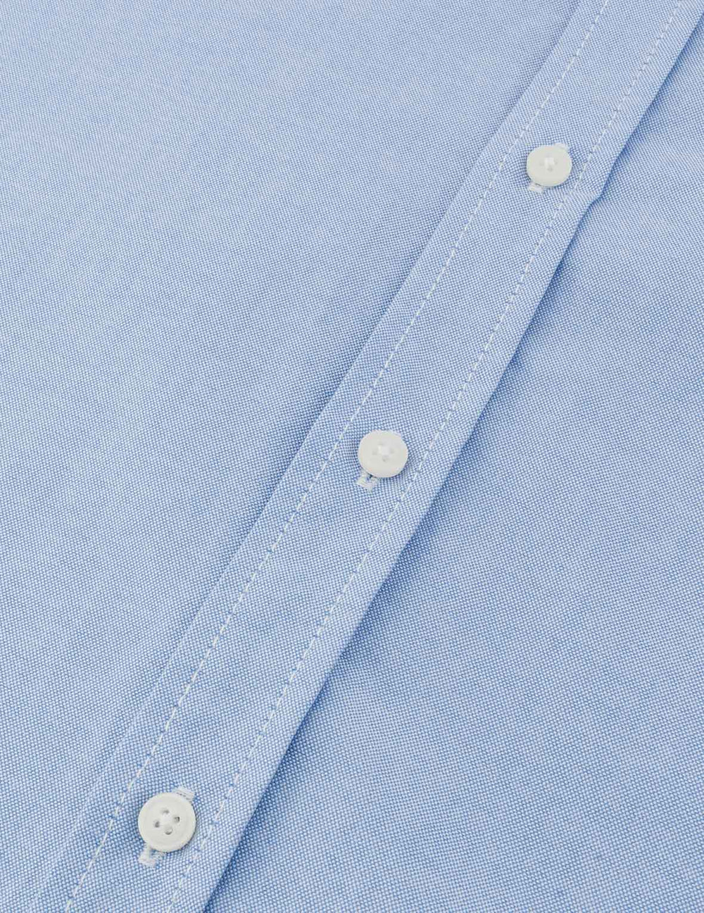 Seagull Print Oxford Shirt / EVISU / BLUE