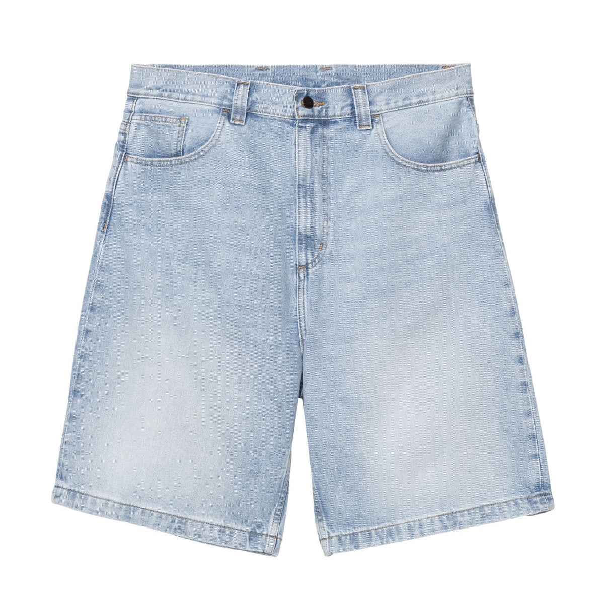 Brandon Short / carhartt wip / blue heavy worn bleached