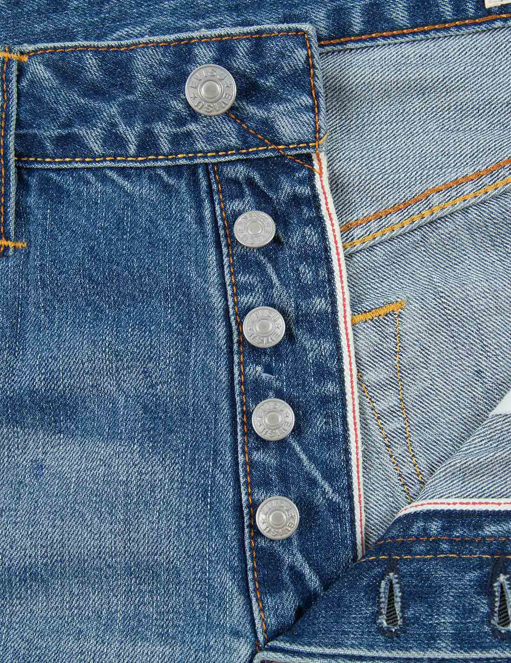 Daicock Print Baggy-Fit Jeans / evisu