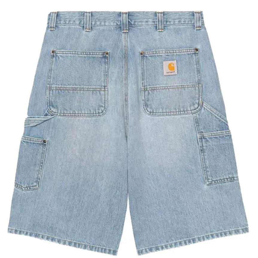 OG Double Knee Short / CARHARTT WIP / BLUE HEAVY WORN BLEACHED