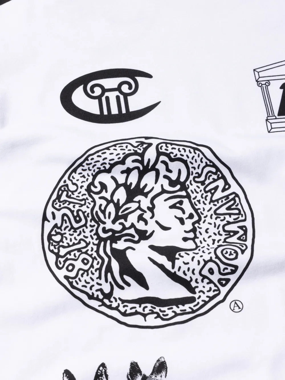 Aries x Champion Sponsor LS Tee / white