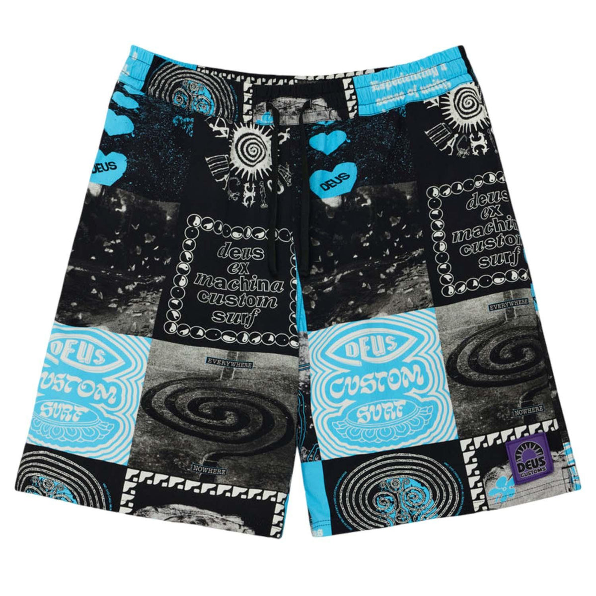 washed away swim short /  deus ex machina / caviar