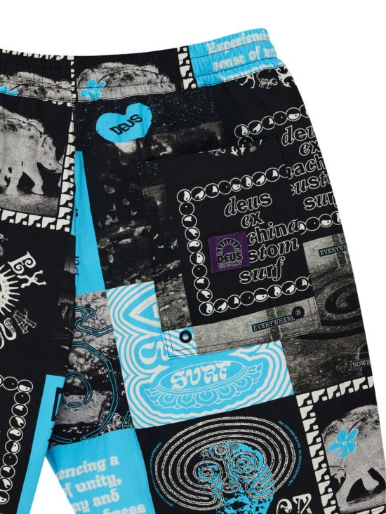 washed away swim short /  deus ex machina / caviar