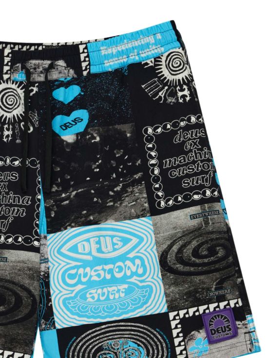 washed away swim short /  deus ex machina / caviar