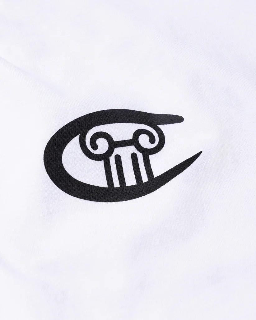 Aries x Champion Stars LS Tee / white
