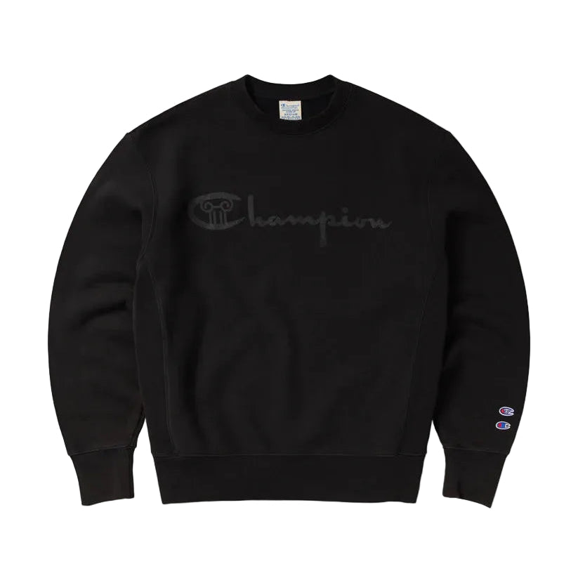 Aries x Champion Decentralised Sweat / BLACK