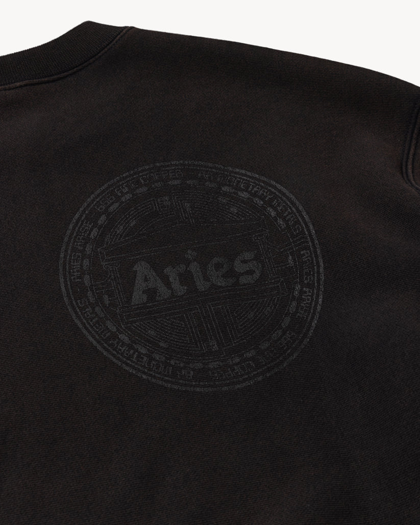 Aries x Champion Decentralised Sweat / BLACK