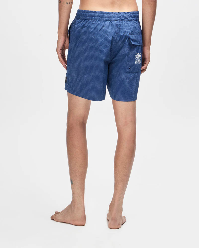 Service Swim Short / DEUS EX MACHINA / MECHANIC BLUE