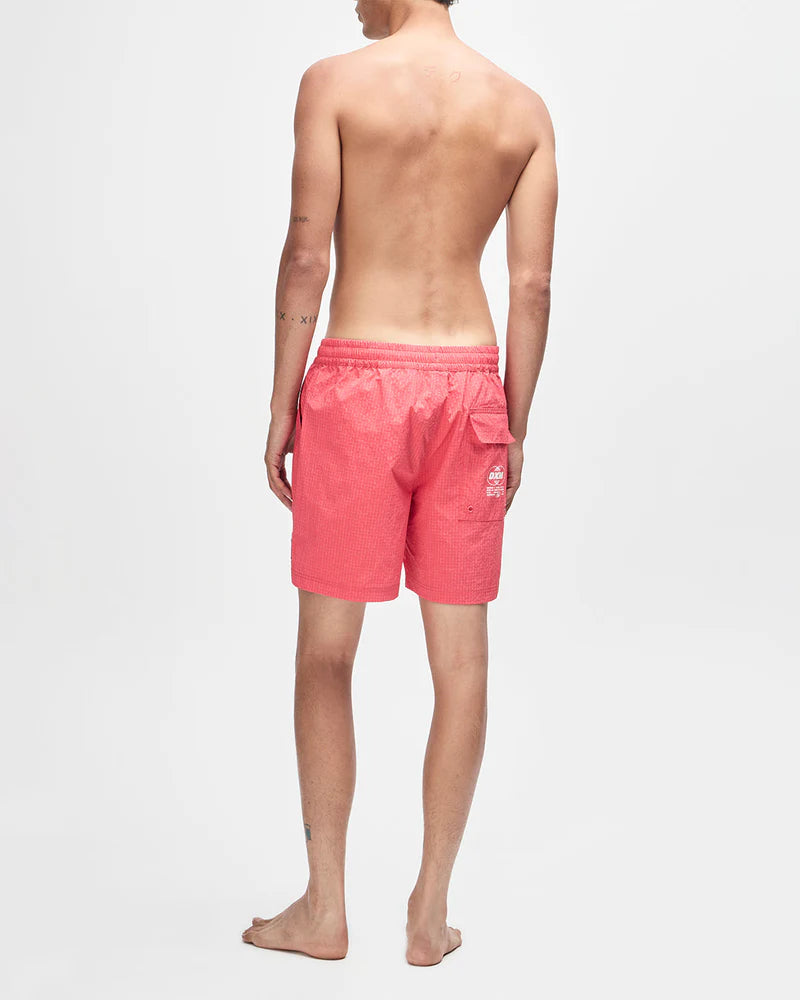 Service Swim Short / DEUS EX MACHINA / MELON RED