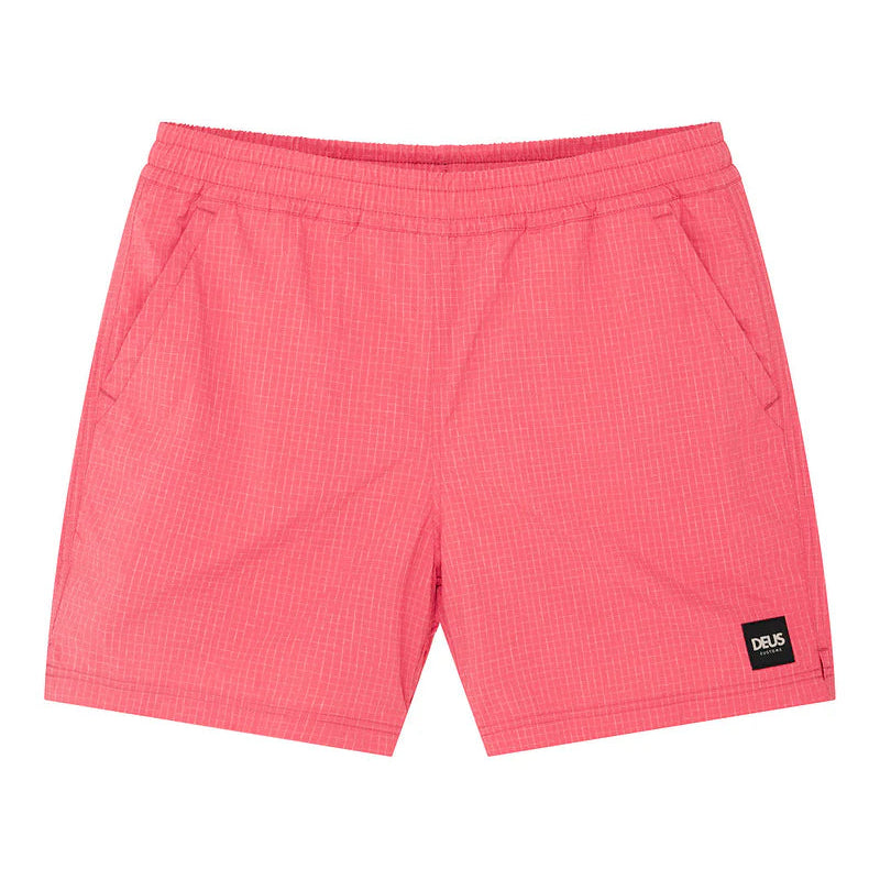 Service Swim Short / DEUS EX MACHINA / MELON RED