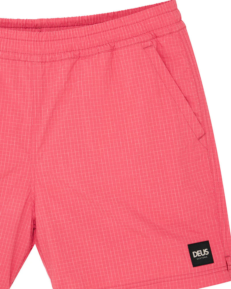 Service Swim Short / DEUS EX MACHINA / MELON RED