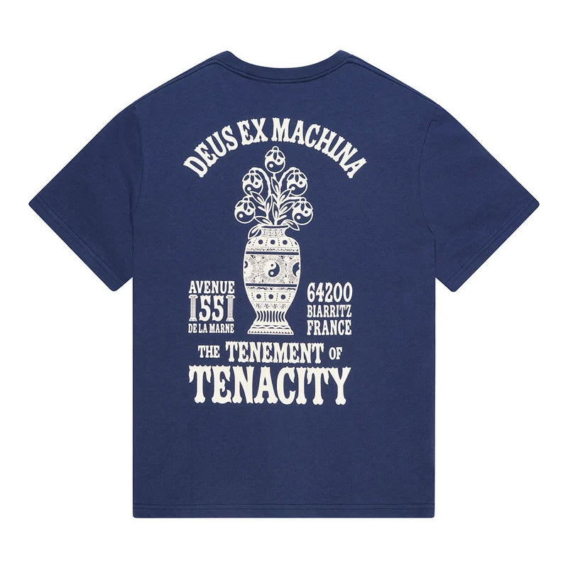 Biarritz Ceramic Tee / deus ex machina / Mechanic Blue