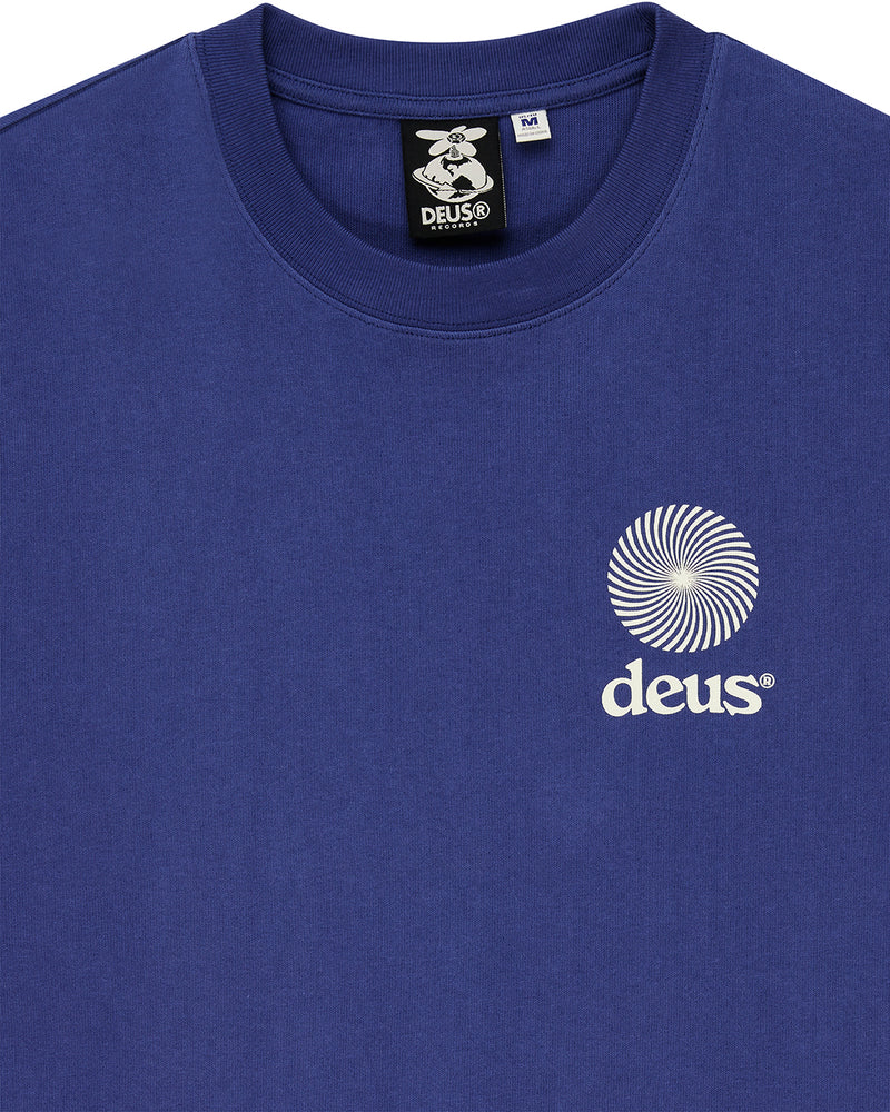 Strata OS Tee / deus ex machina /  Limoges Blue