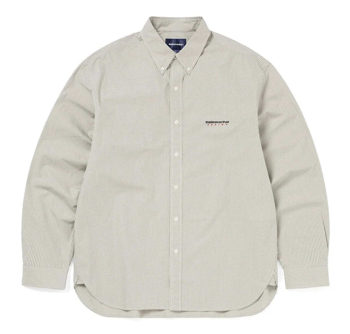 DSN Striped Shirt Beige / THISISNEVERTHAT