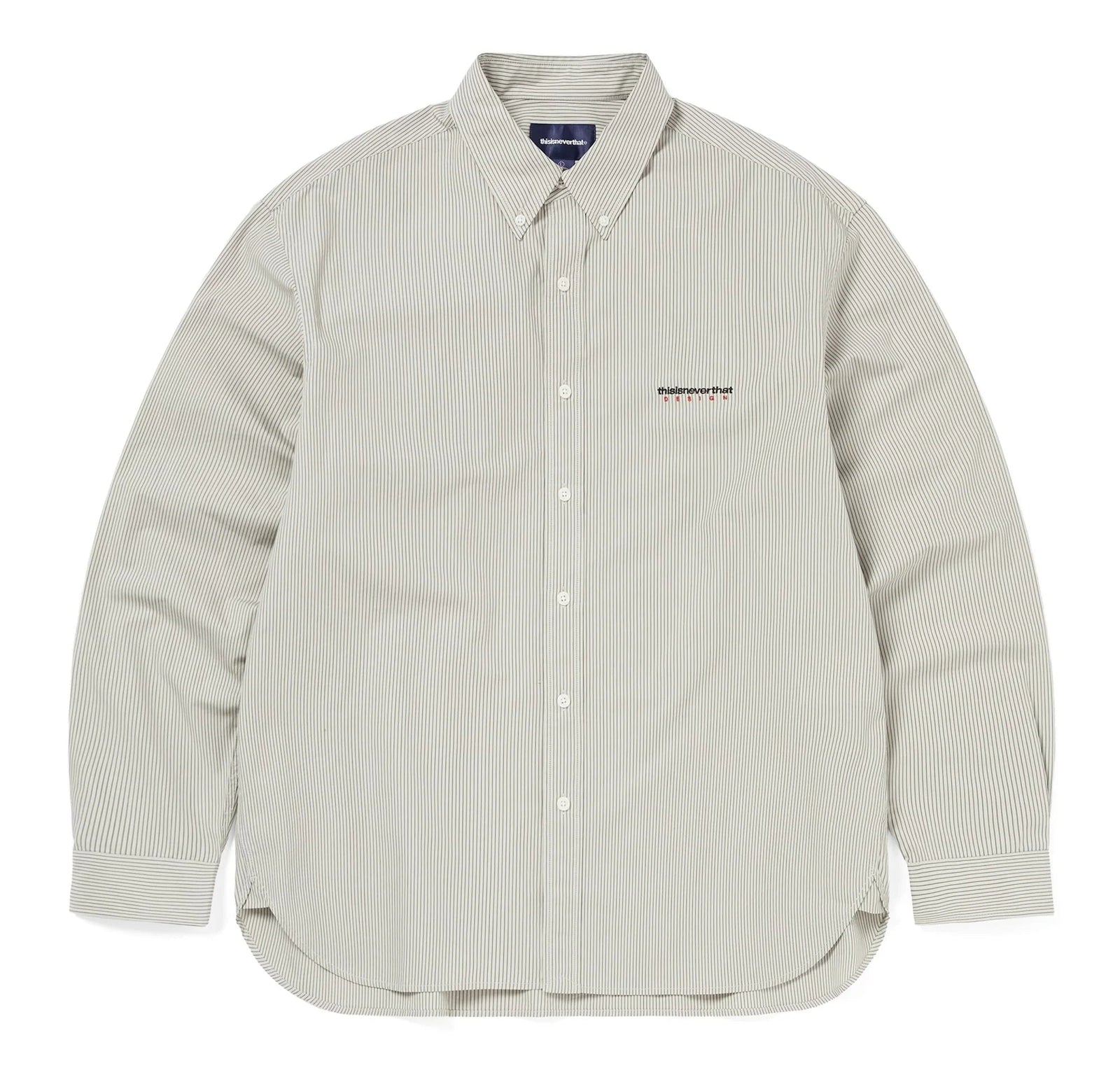 DSN Striped Shirt Beige / THISISNEVERTHAT