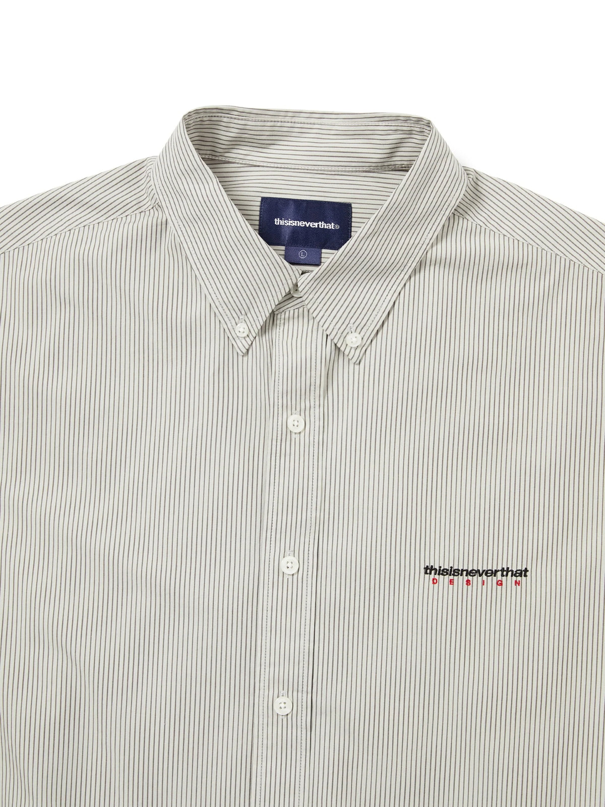 DSN Striped Shirt Beige / THISISNEVERTHAT