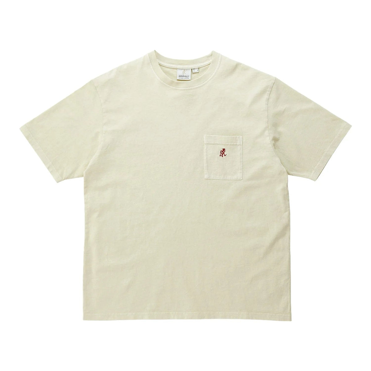 Gramicci Pigment Dyed One Point Tee / NATURAL PIGMENT