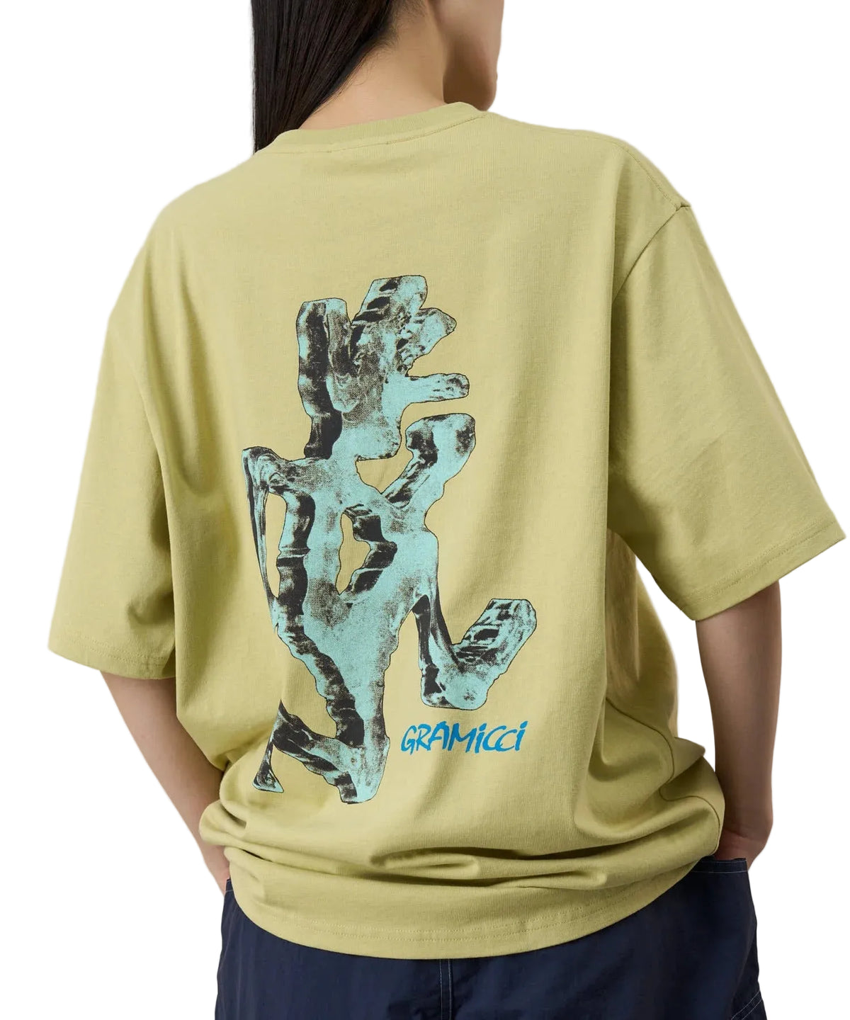 Gramicci Ice Sculpture Tee / lime