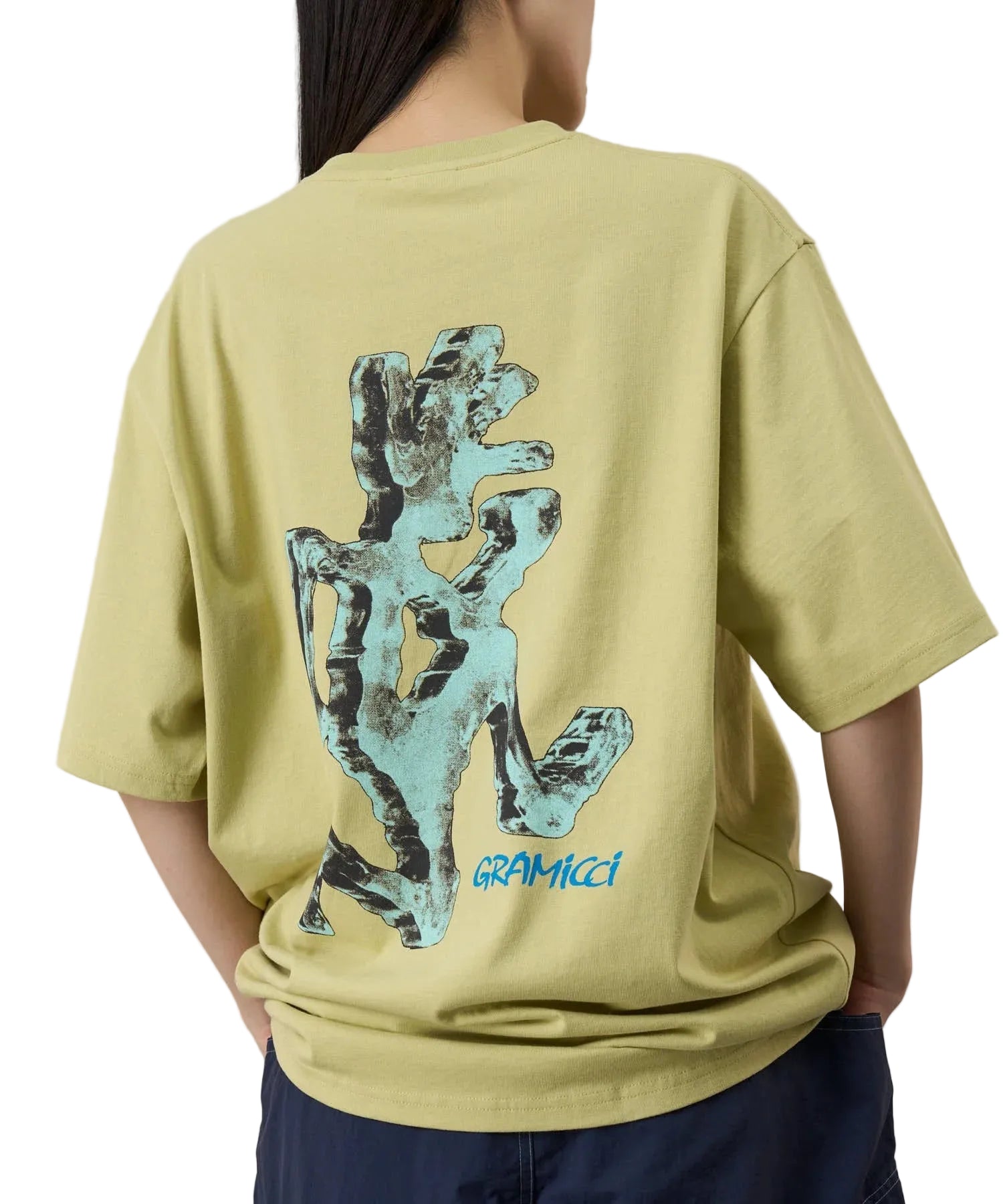 Gramicci Ice Sculpture Tee / lime