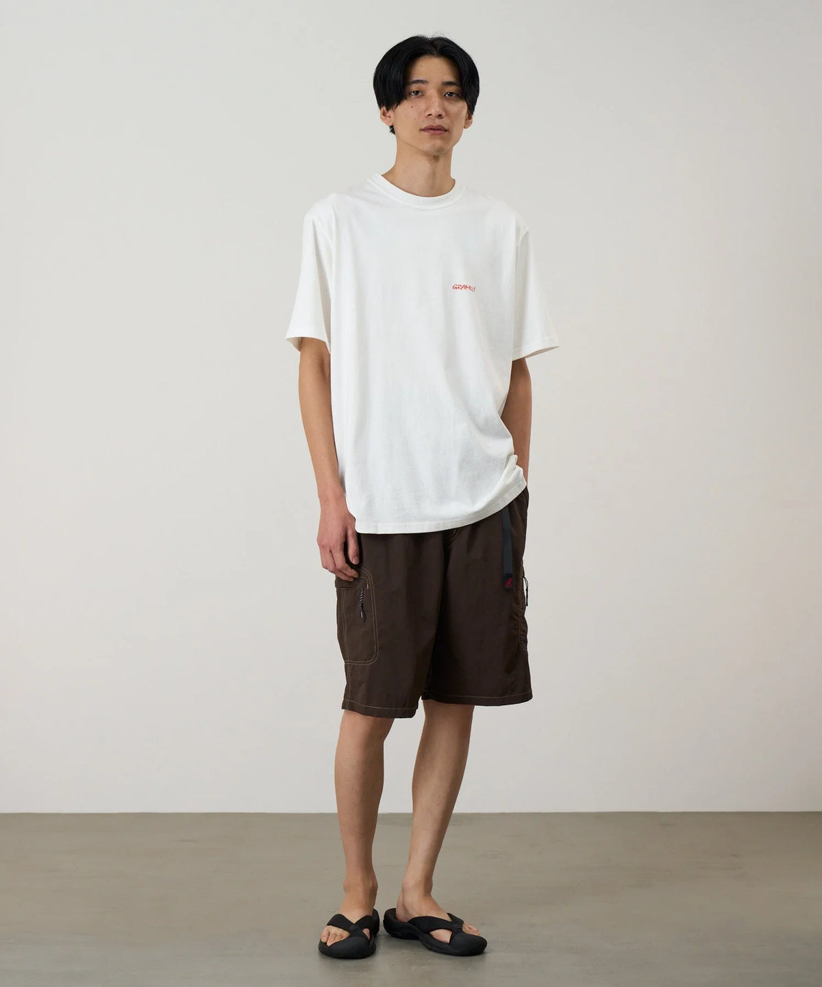 Gramicci Ice Sculpture Tee / white