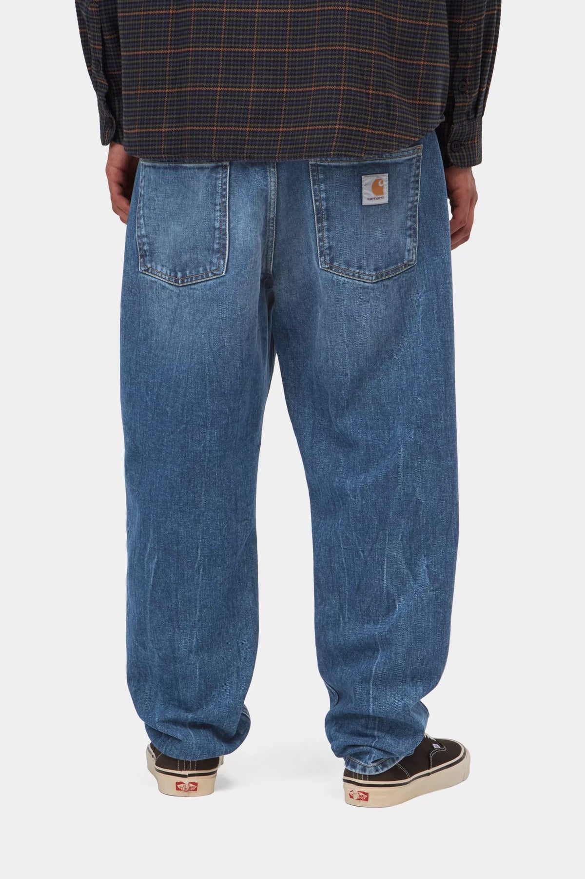 Newel Pant / carhartt wip / Blue, Marble used wash