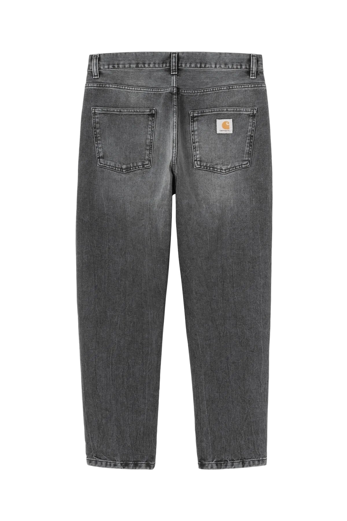 Newel Pant / CARHARTT WIP / Black, marble used wash