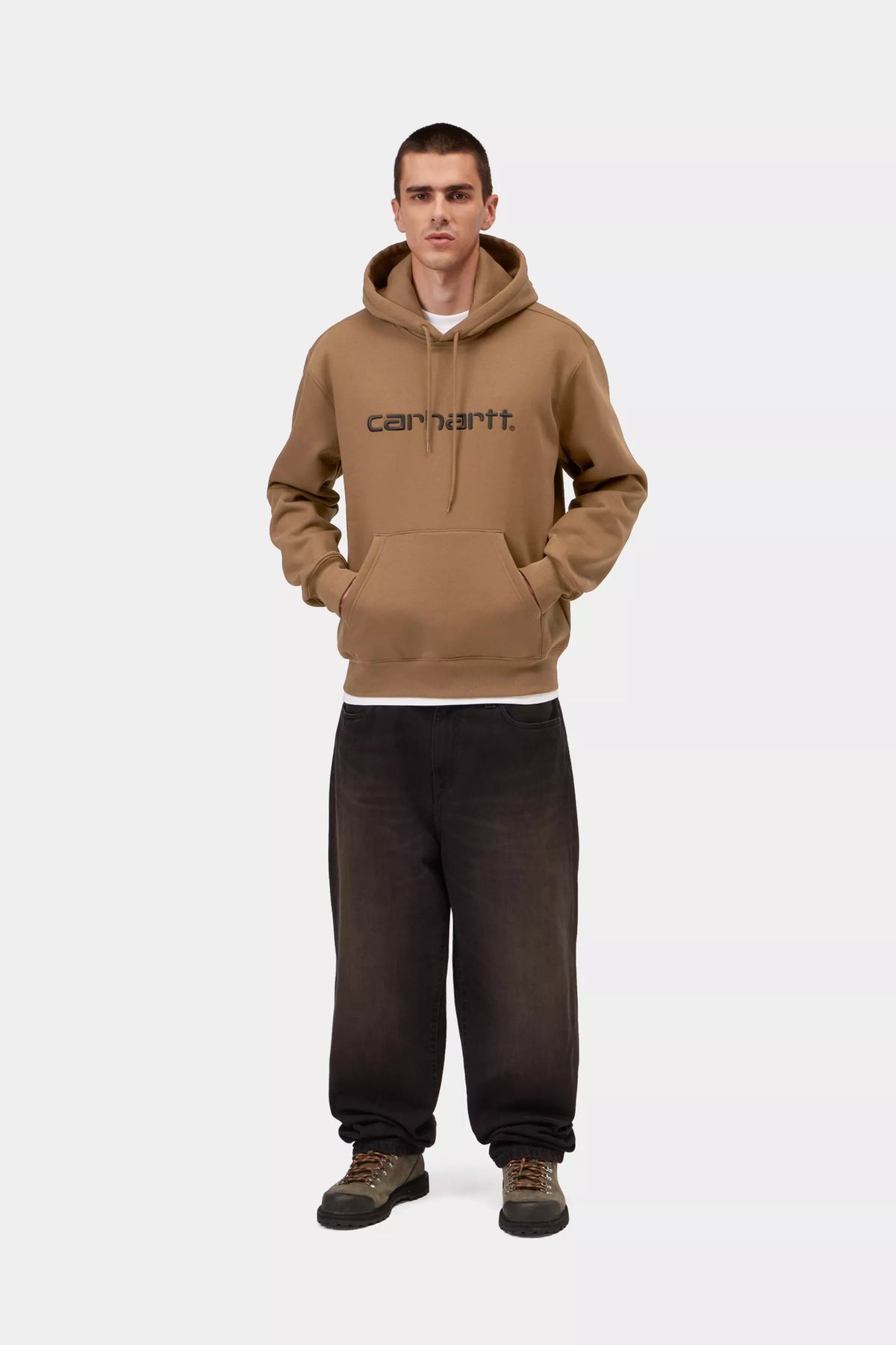 Hooded Carhartt Sweatshirt / carhartt wip / WIP H Brown / Black