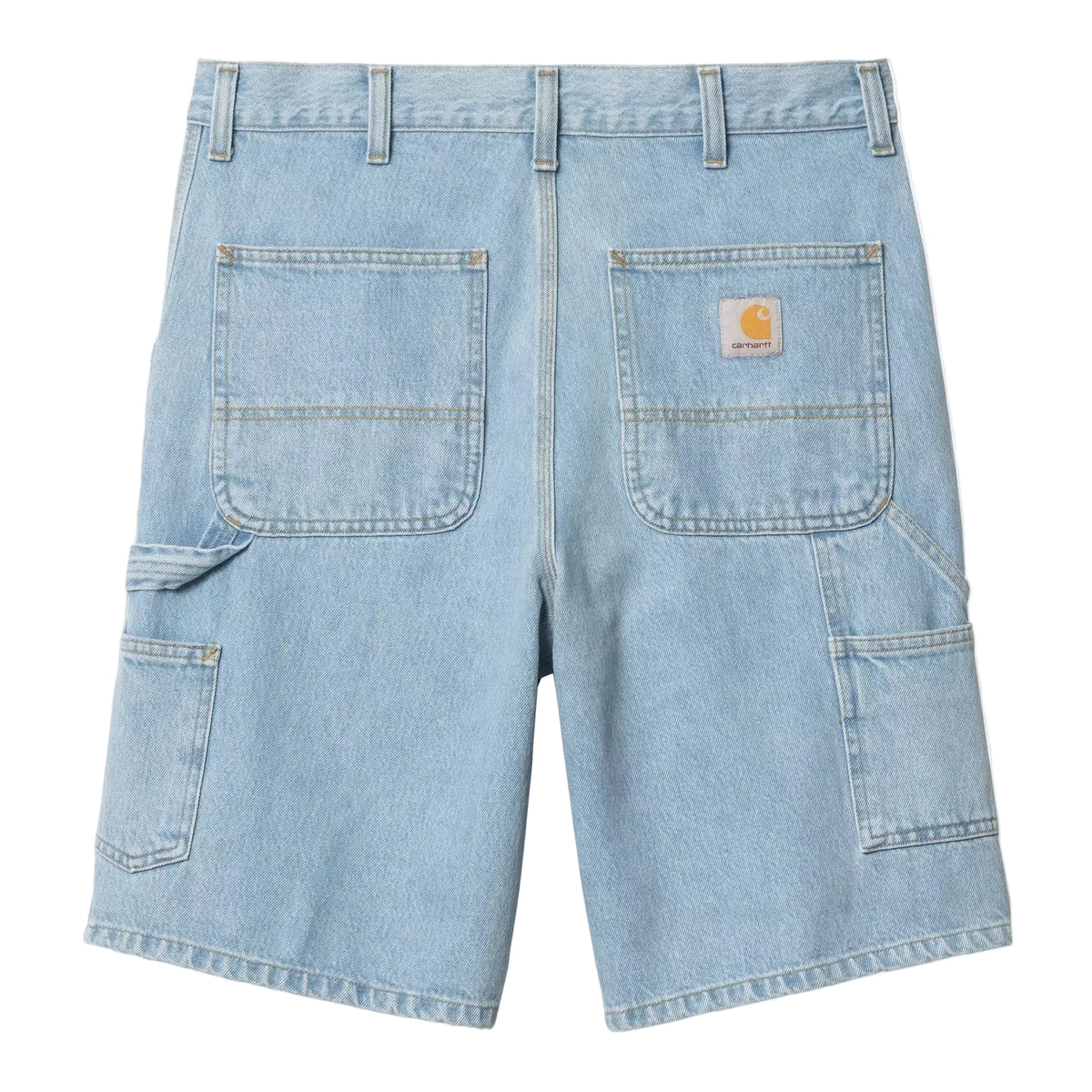 Single Knee Short / CARHARTT WIP / Blue Heavy stone bleached