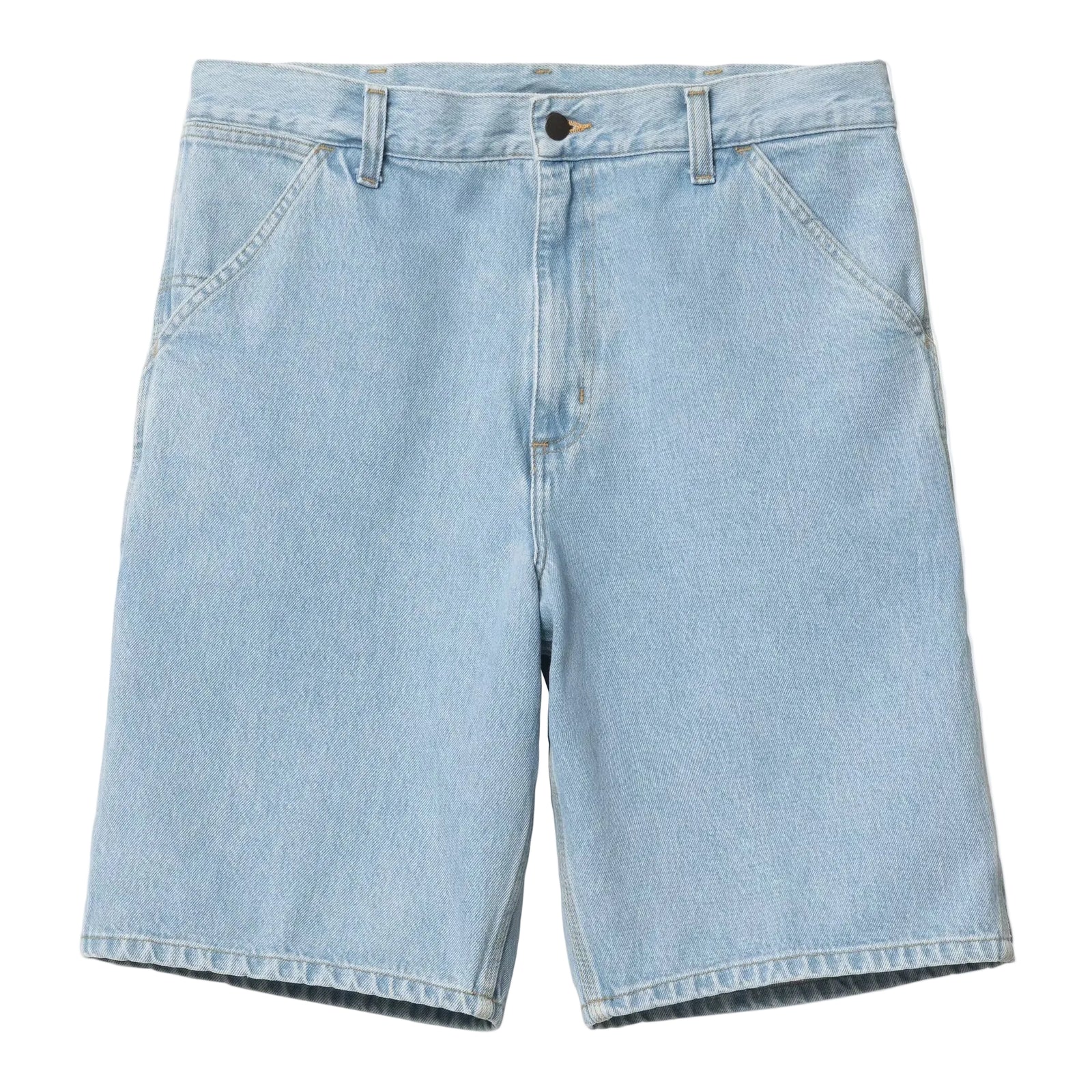 Single Knee Short / CARHARTT WIP / Blue Heavy stone bleached