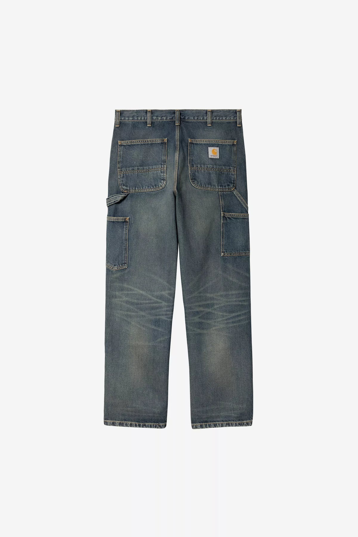 Double Knee Pant / carhartt wip / Blue, Worn used wash