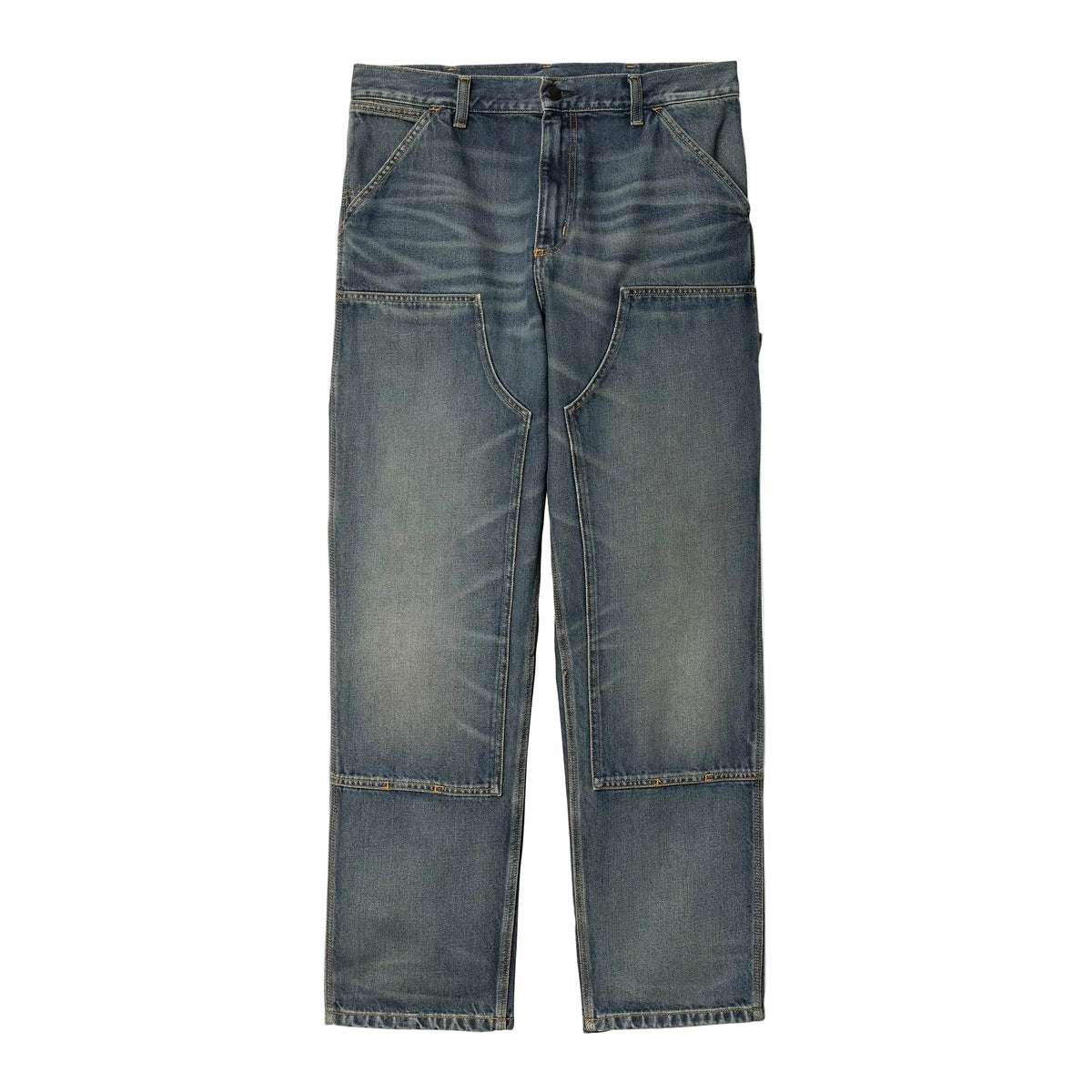 Double Knee Pant / carhartt wip / Blue, Worn used wash