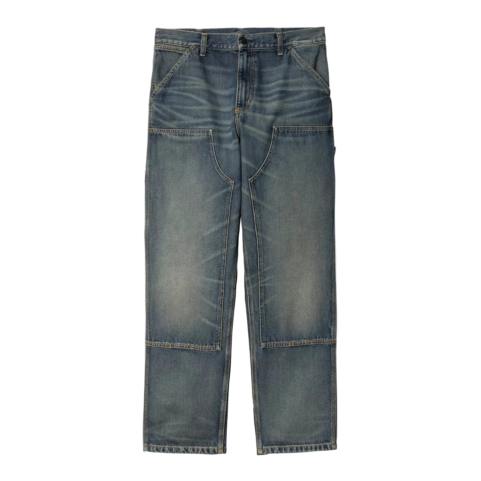 Double Knee Pant / carhartt wip / Blue, Worn used wash