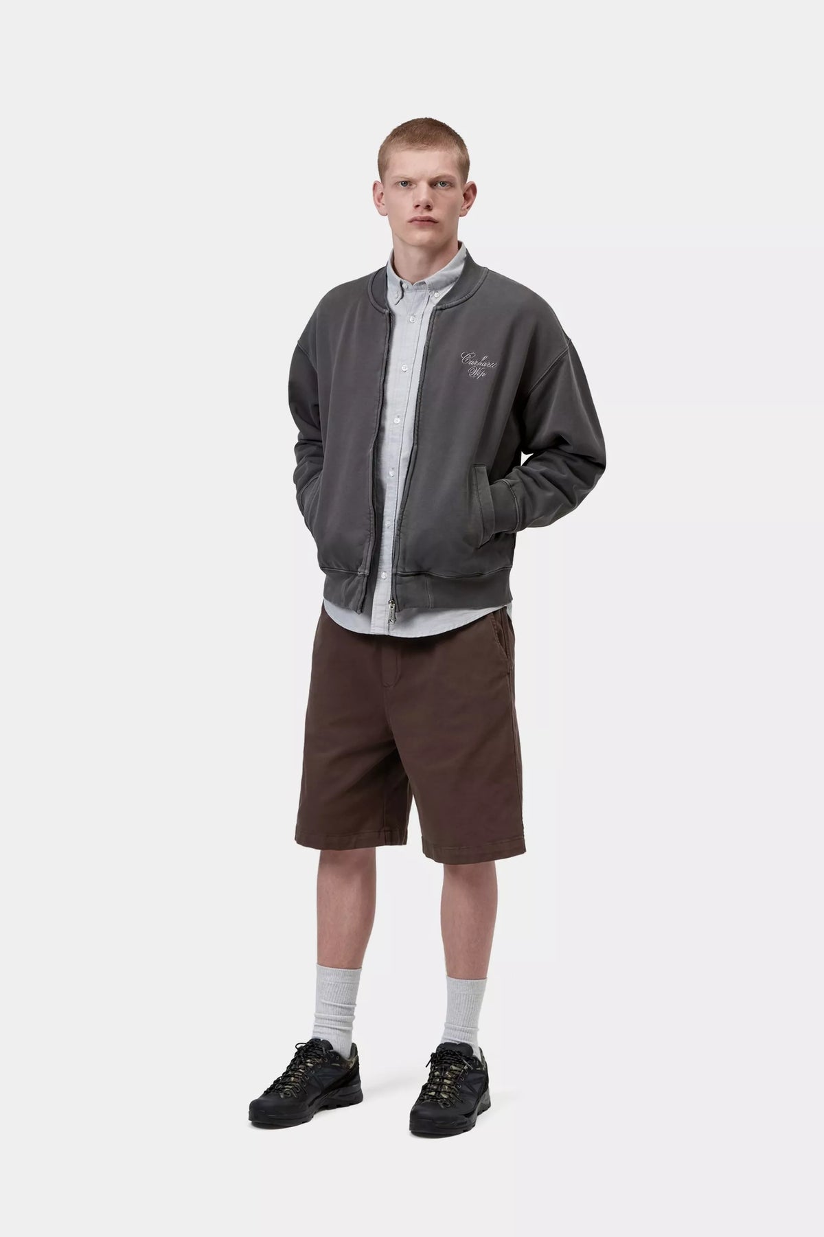 Floyde Short / carhartt wip / Ristretto Garment dyed