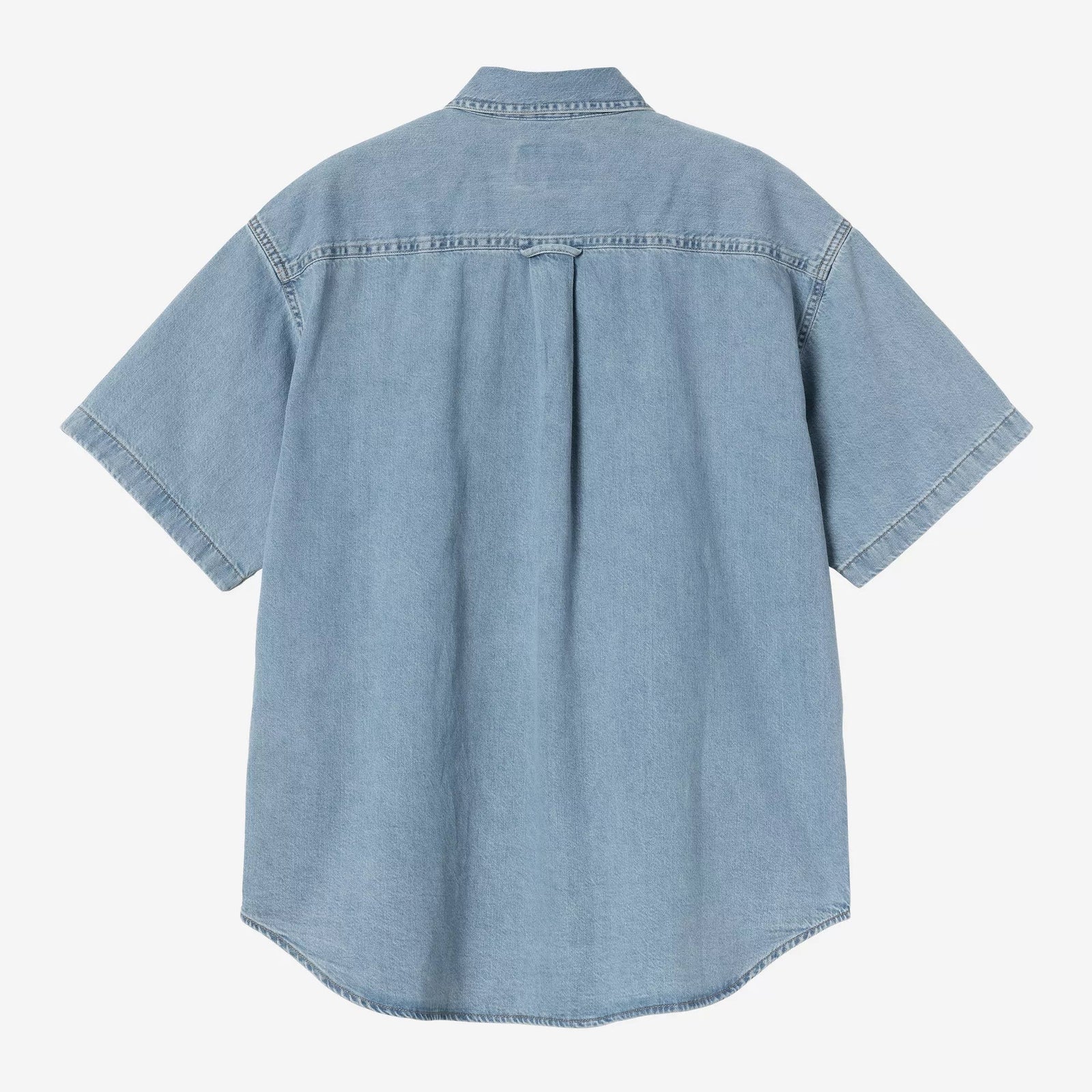S/S Lucas Shirt / CARHARTT WIP / Blue, Bleached