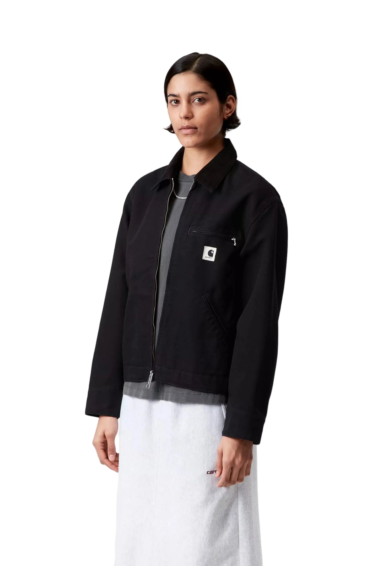 W' OG Detroit Jacket (SUMMER)/ carhartt wip / black