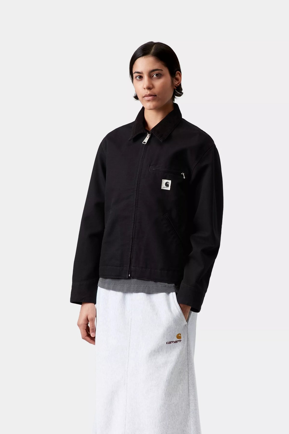 W' OG Detroit Jacket (SUMMER)/ carhartt wip / black