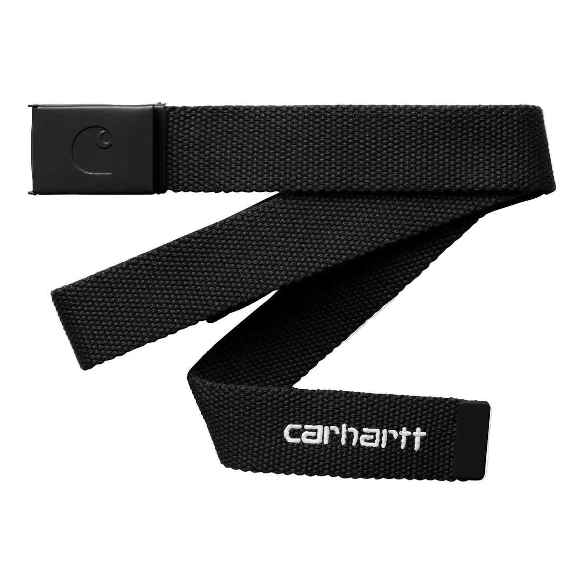 c- logo belt / carhartt wip / black