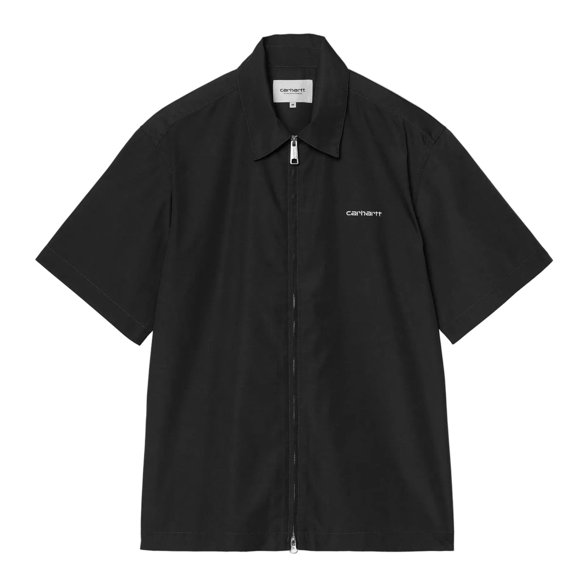 S/S Postal Zip Shirt / carhartt wip / black