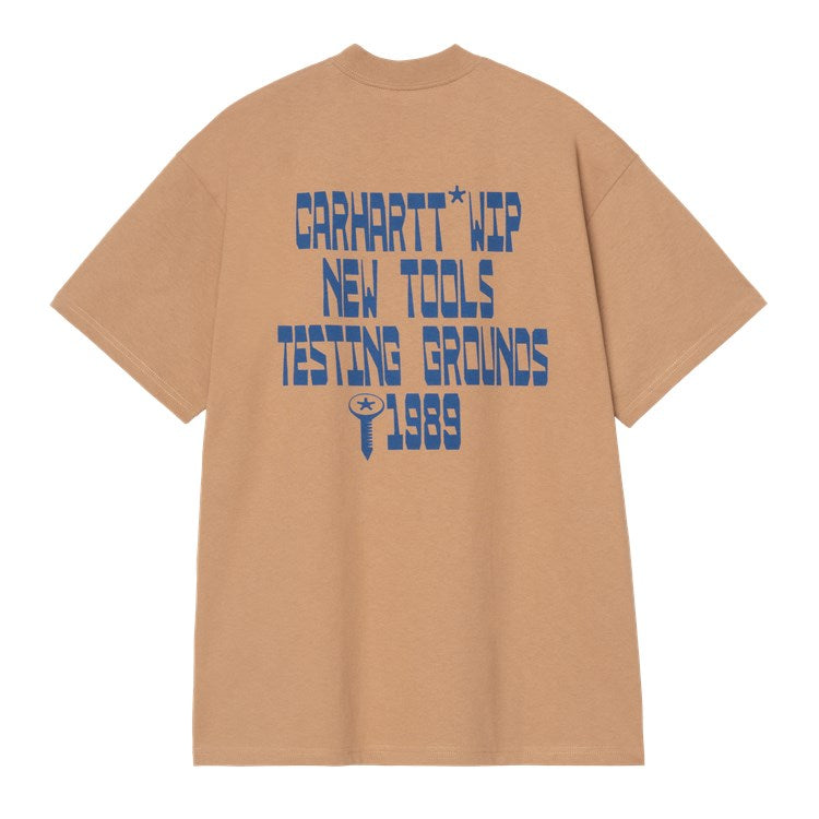 S/S Blocks T-Shirt / carhartt wip / peanut