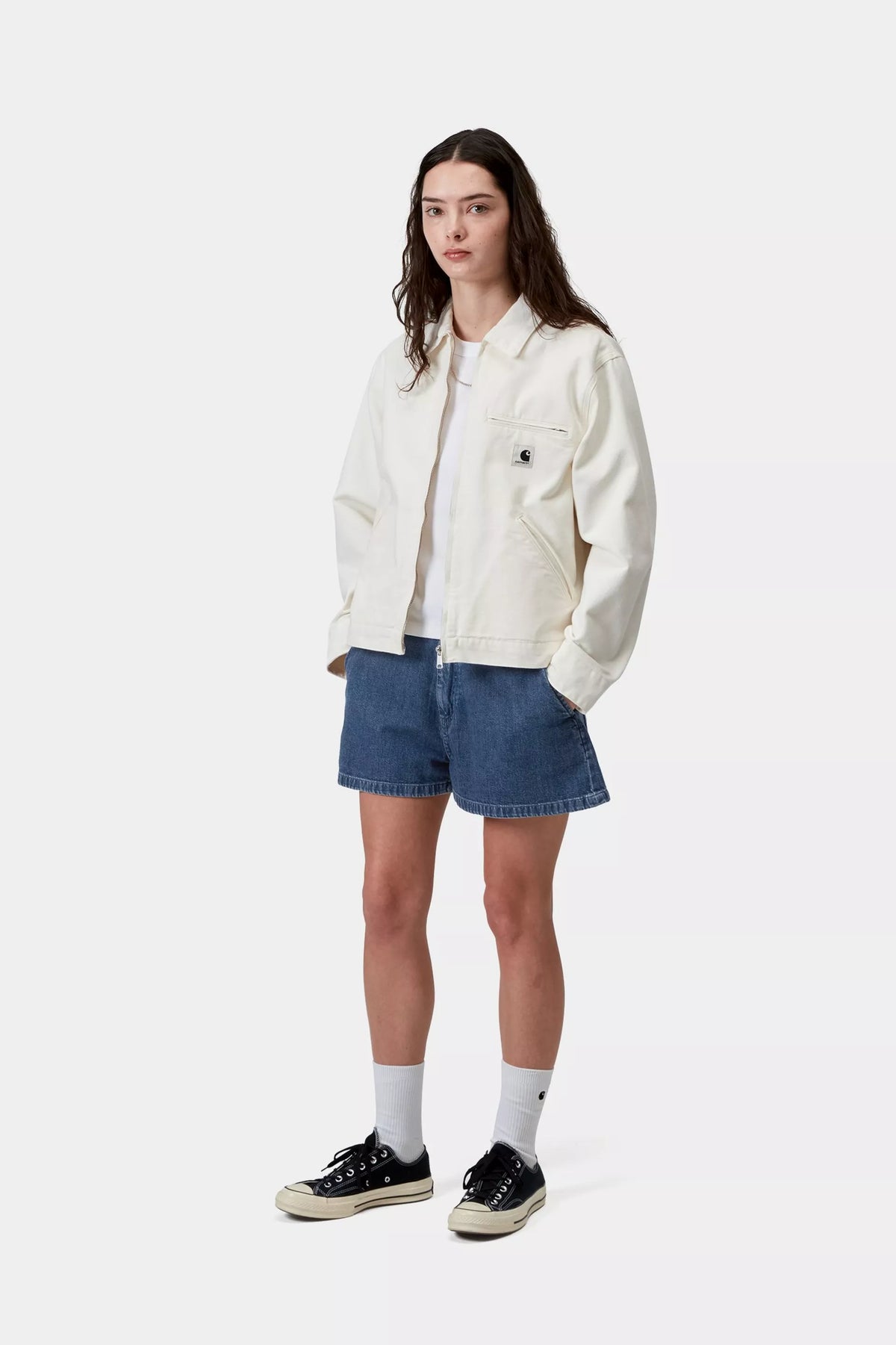 Women's Lova Short/carhartt wip / Blue, Stone washed