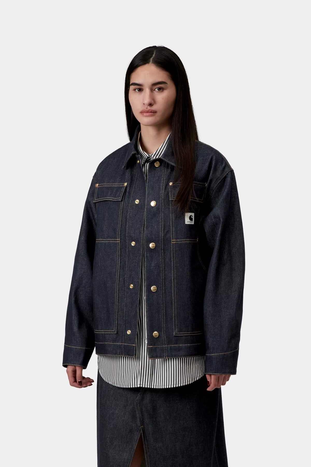 W' OG Arctic Jacket / CARHARTT WIP / BLUE ,RIGID