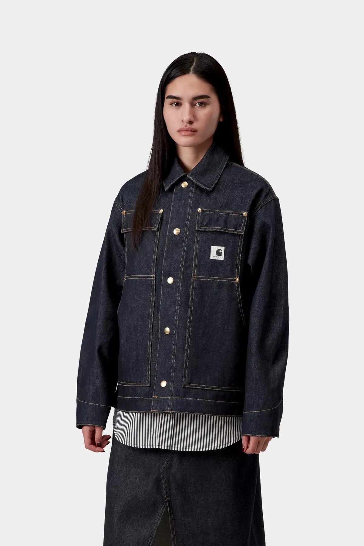 W' OG Arctic Jacket / CARHARTT WIP / BLUE ,RIGID
